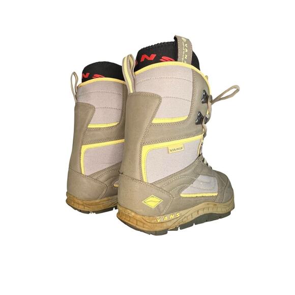 Womens Vans World Traveler Mantra Snowboarding Boots Size 6 Gray - Picture 5 of 7